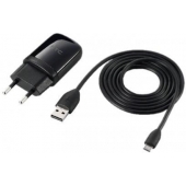 Cargador + (Micro)USB cable HTC Desire Q Negro Original