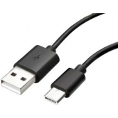 Cable de datos Samsung USB-C 150 cm - Original - Negro
